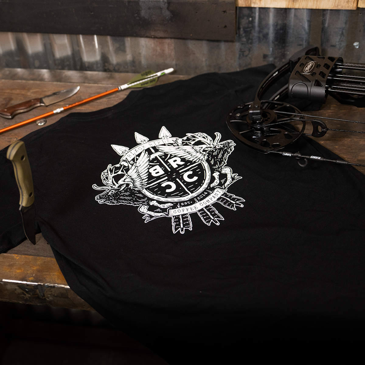 Flying Elk Crest T-Shirt - Image 3