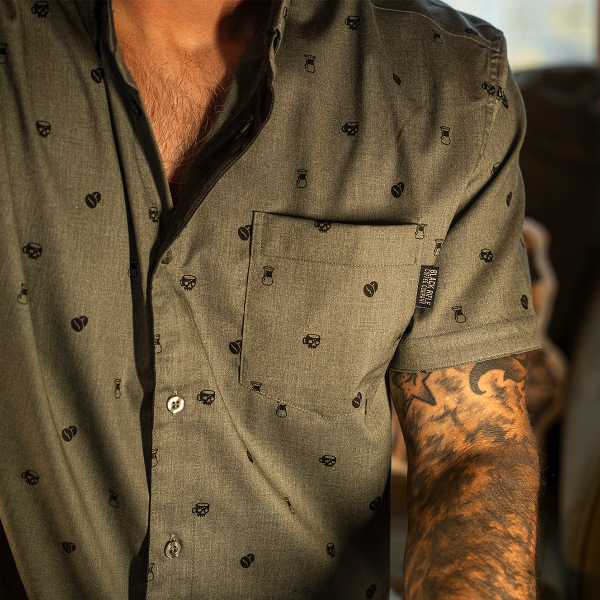 Brcc X Pattern Ops Button Down - Image 2
