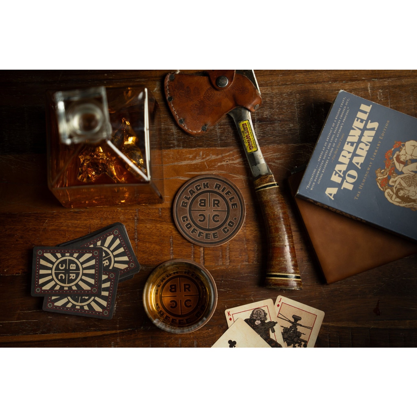 Classified Elite Leather Coasters - Image 5