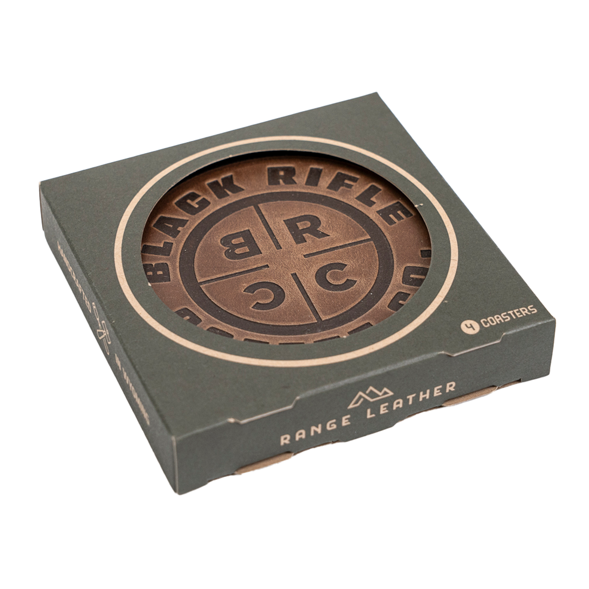 Classified Elite Leather Coasters - Image 2