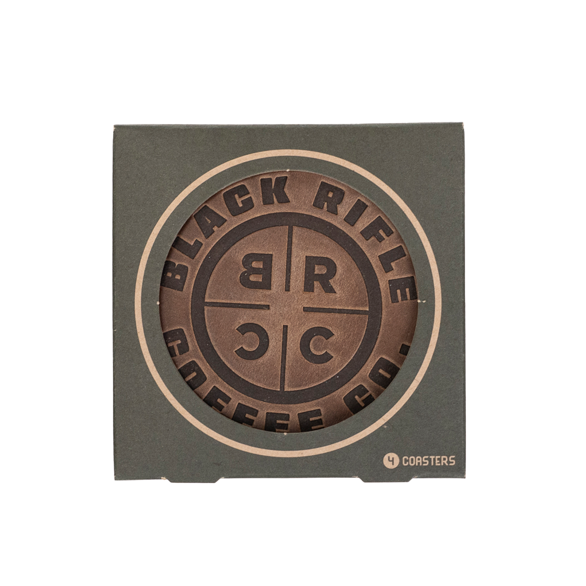 Classified Elite Leather Coasters - Image 3