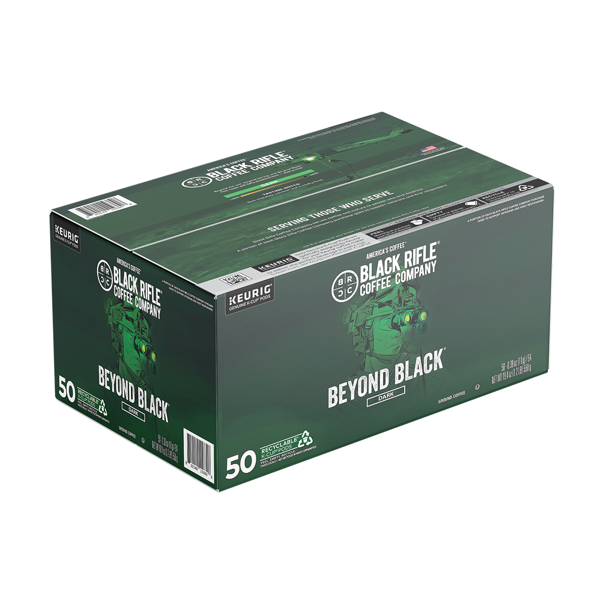 Beyond Black Coffee Rounds - 50Ct