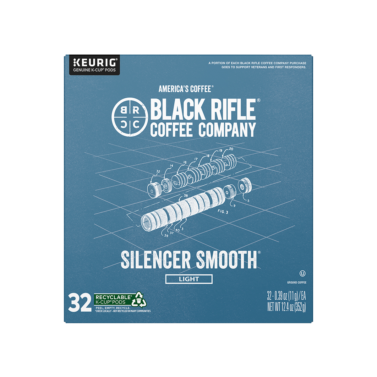 Silencer Smooth Coffee Rounds - 32Ct - Image 3