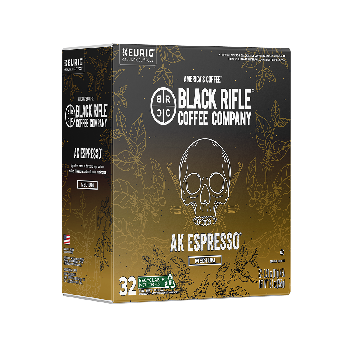 Ak-Espresso Coffee Rounds - 32Ct