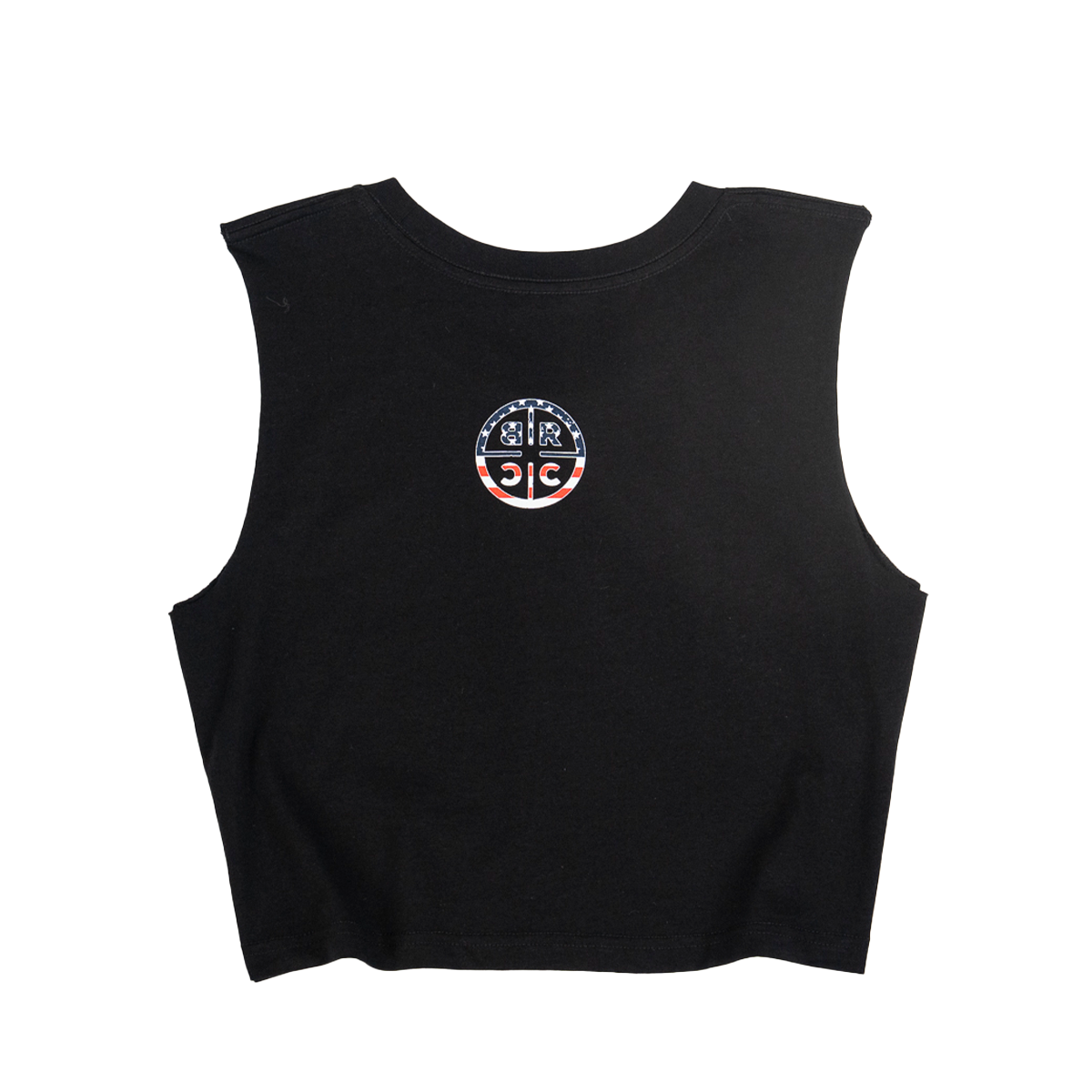 Women's Freedom Company Logo Crop Tank Top - Image 3